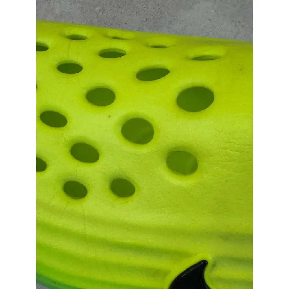 Nike React X Rejuven8 Lime Green Men’s 11 Womens 12 Slip-On Cushioned Slides